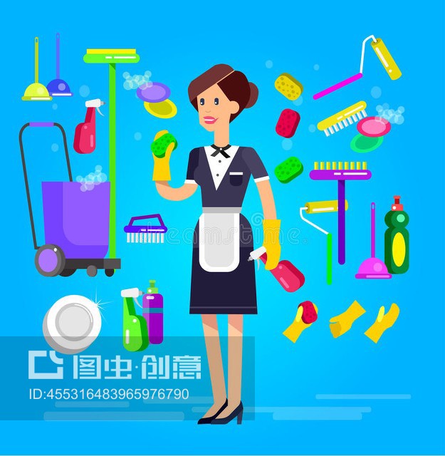 潔凈空間，專業呈現——您的專屬清潔服務海報設計解決方案